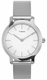 Women's Timex City Transcend White Dial Steel Band Watch TW2U86700