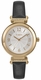 Women's Timex Main Street Silver Dial Leather Band Watch TW2W96400