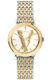 Women's Versace Virtus Stainless steel Two Tone Watch VERI00720