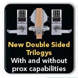 Alarm Lock Trilogy Digital Lock With Proximity Card Reader Double Sided (Dual Keypad) Weatherproof
