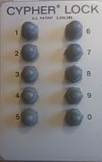 CypherLock Continental Instruments Military Type CodeTronic System With  A3 Weather Resistant Keypad