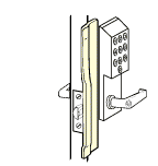Electronic And Pushbutton Lock Latch Guard