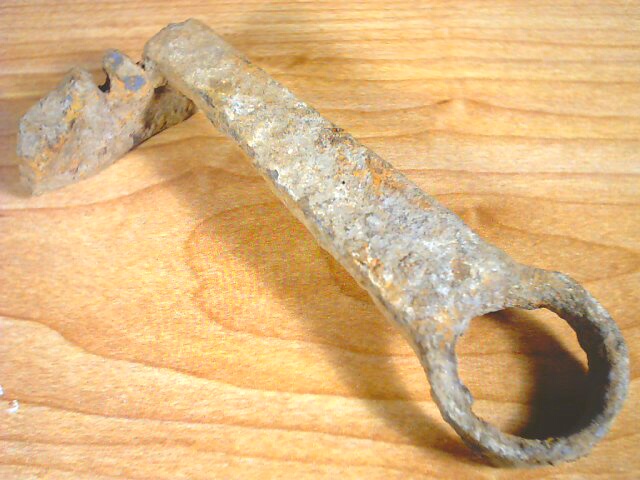 Large Roman Iron key /1st-3rd.Century AD