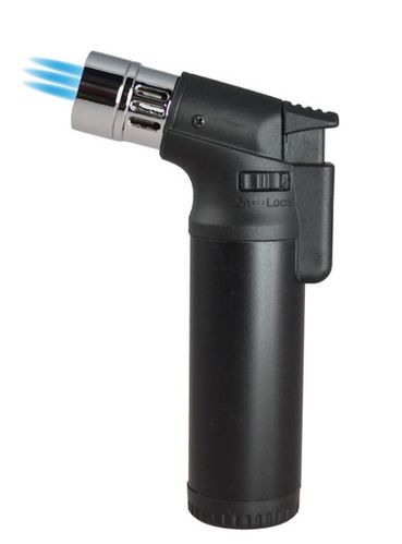 Personalized Visol Ares Quad Flame Torch Lighter - Black Matte