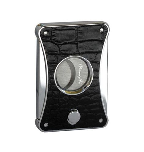 Brizard and Co Elite Series 2 Croco Pattern Black Cigar Cutter