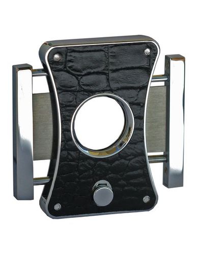 Brizard and Co Elite Series 2 Croco Pattern Black Cigar Cutter