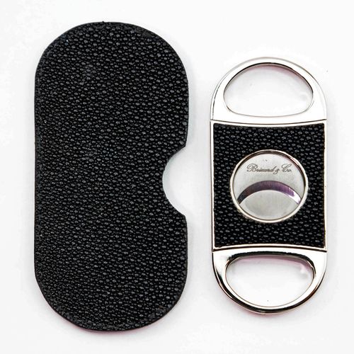 Brizard & Co Double Guillotine Series II Genuine Stingray Cigar Cutter