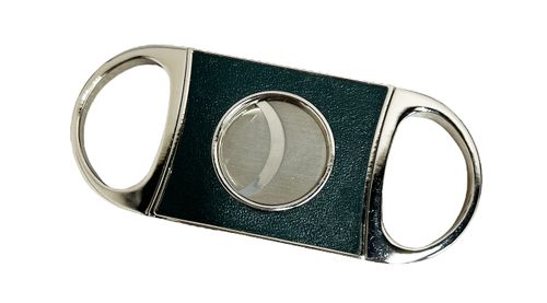 Brizard & Co Double Guillotine Series II Gunmetal Ebony and Racing Green Cigar Cutter