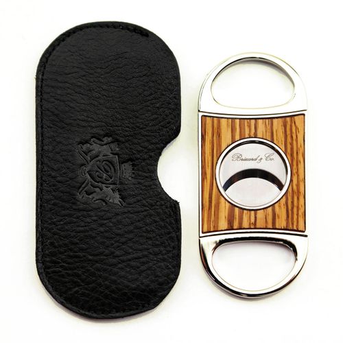 Brizard & Co Double Guillotine Series II Zebrawood Cigar Cutter