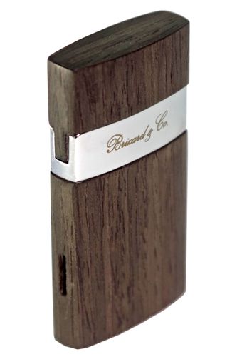 Brizard & Co Venezia Single Jet Flower Flame Lighter - Gunmetal Ebony