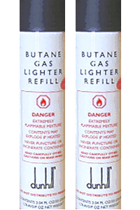 Dunhill Premium Butane- 2 can Pack - Ships by Ground Only