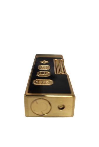 Dunhill Rollagas Black Laquer Hallmark Cigar Lighter