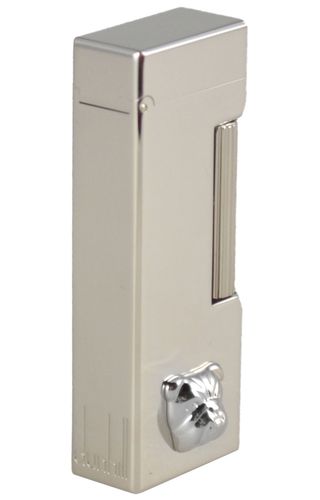 Dunhill Rollagas Bulldog Facet Palladium Cigar Lighter