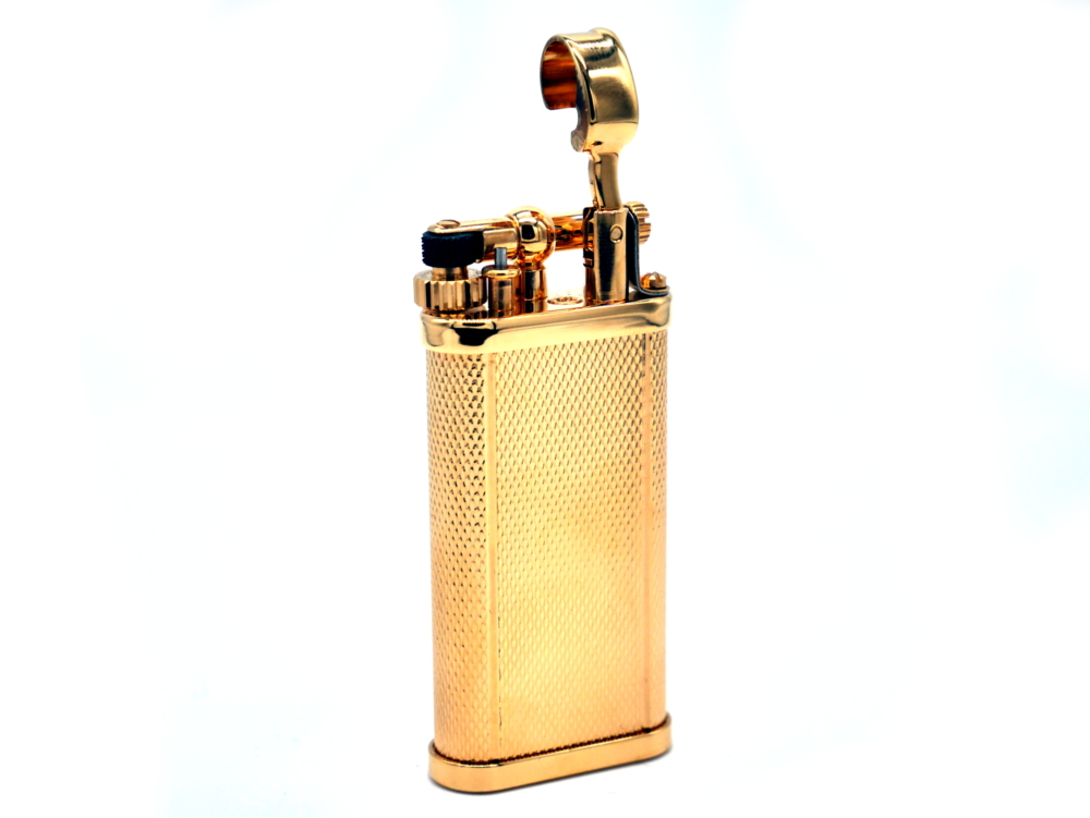 Dunhill Unique Barley Gold Plated Lighter