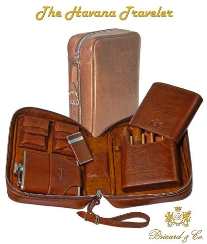 Havan Traveler Antique Saddle Pack - Brown Leather