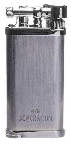 IM Corona Old Boy 4th Generation Platinum Pipe Lighter