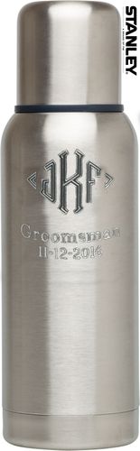 Personalized Stanley Adventure Vacuum Insulated Bottle 25oz - Stainless Steel 