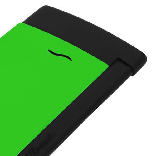 S.T. Dupont Fluo Green Slim 7 Torch Lighter