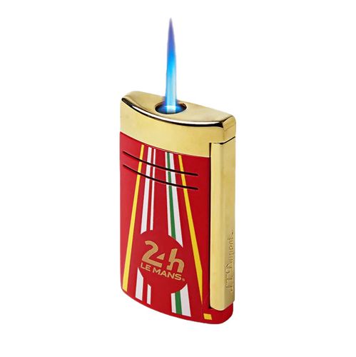 S.T. Dupont Le Mans Maxijet Red and Gold Lighter