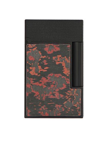 S.T. Dupont Ligne 2 Carbon Fiery Lava Lighter 