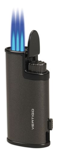 Vertigo Warrior Triple Torch Lighter - Black