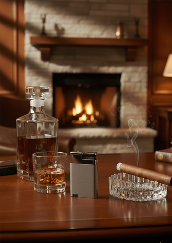 Visol Alton Single Torch Flame Cigar Lighter - Gun