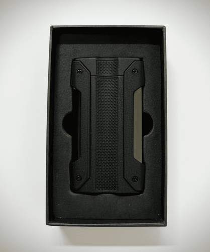 Visol Axel Single Torch Flame Cigar Lighter - Black