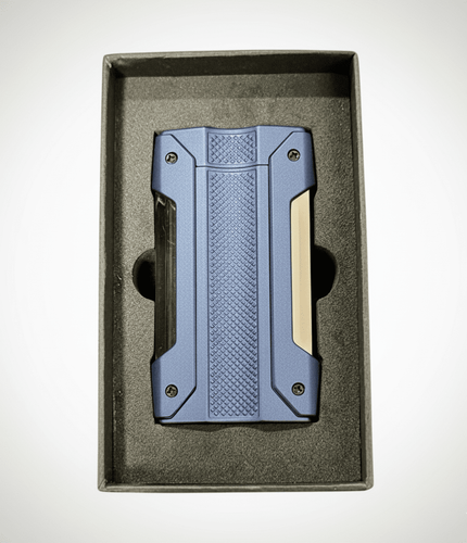 Visol Axel Single Torch Flame Cigar Lighter - Blue