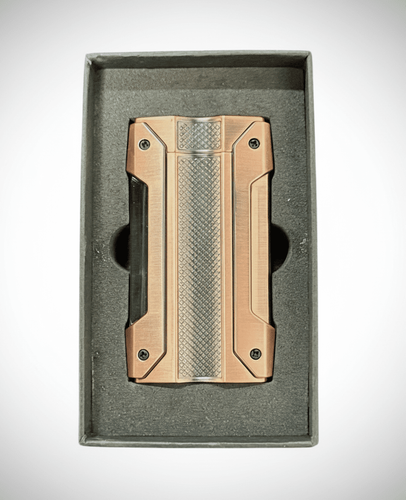 Visol Axel Single Torch Flame Cigar Lighter - Bronze