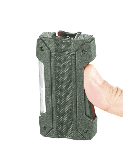 Visol Axel Single Torch Flame Cigar Lighter - Green