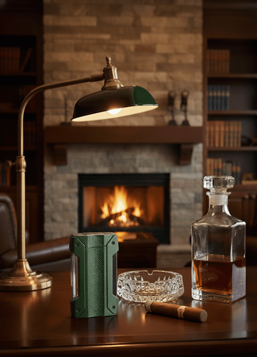 Visol Axel Single Torch Flame Cigar Lighter - Green