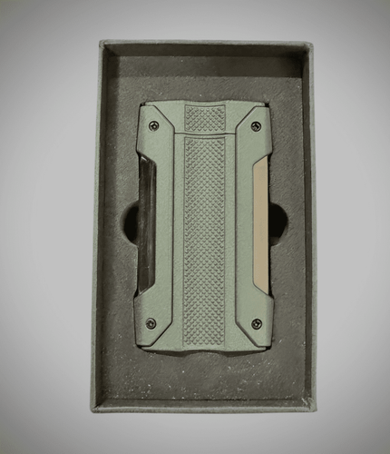 Visol Axel Single Torch Flame Cigar Lighter - Green
