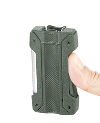 Visol Axel Single Torch Flame Cigar Lighter - Green