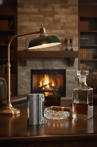 Visol Axel Single Torch Flame Cigar Lighter - Gunmetal