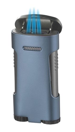 Visol Blaze Triple Torch Flame Cigar Lighter - Blue
