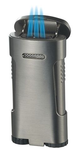 Visol Blaze Triple Torch Flame Cigar Lighter - Gunmetal