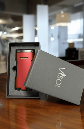 Visol Blaze Triple Torch Flame Cigar Lighter - Red