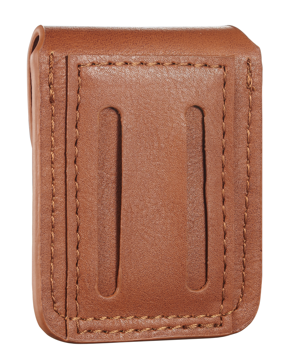 Visol Brown Leather Lighter Pouch with Belt Loops
