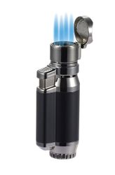 Visol Bulldog Quad Flame Cigar Lighter - Black Visol Bulldog Quad Flame Cigar Lighter - Black