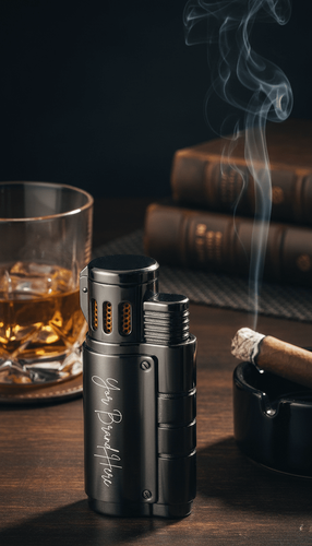 Visol Champ Triple Torch Retail Prepack - 20 Cigar Lighters