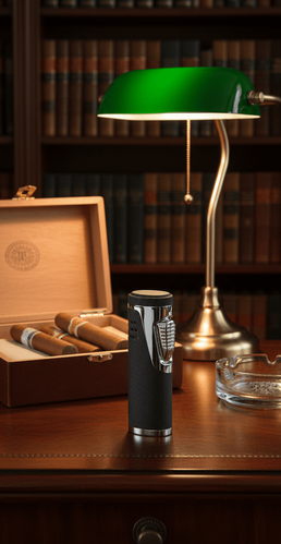 Visol Cradle Double Jet Torch Flame Retail Prepack - 20 Cigar Lighters