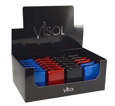 Visol Elk 3 Colors Retail Prepack - 20 Cigar Lighters