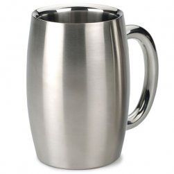 Visol Emerald 14 oz Double Walled Stainless Steel Beer Mug