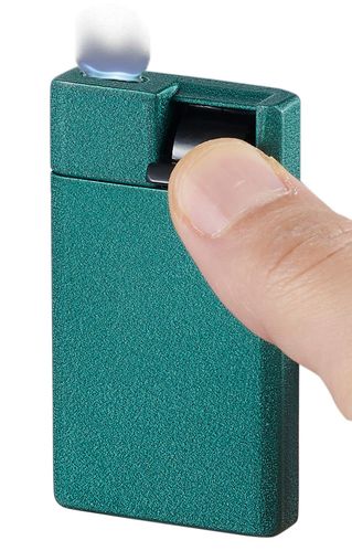 Visol Flatso Flat Torch Cigar Lighter - Green Visol Flatso Flat Torch Cigar Lighter - Green