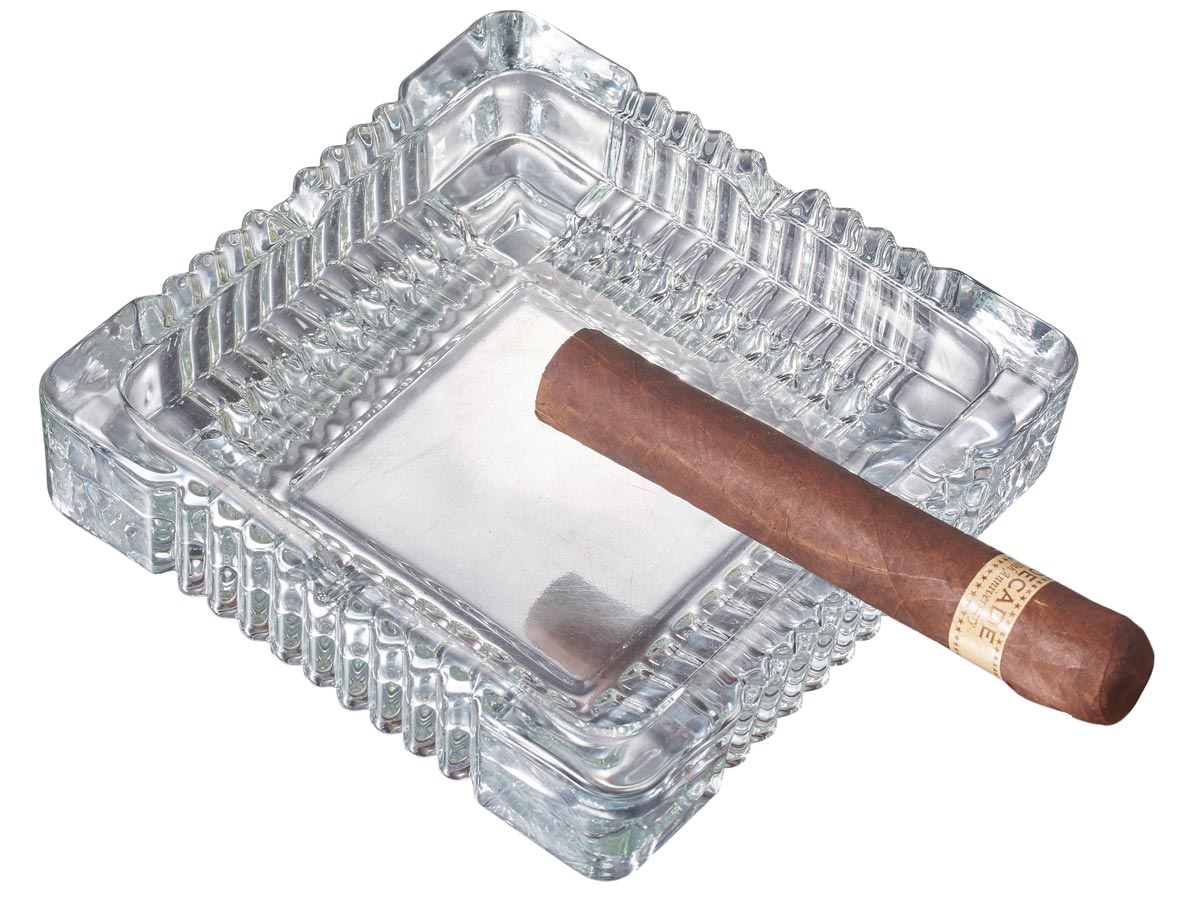 Visol Glass 4 Cigar Rest Ashtray