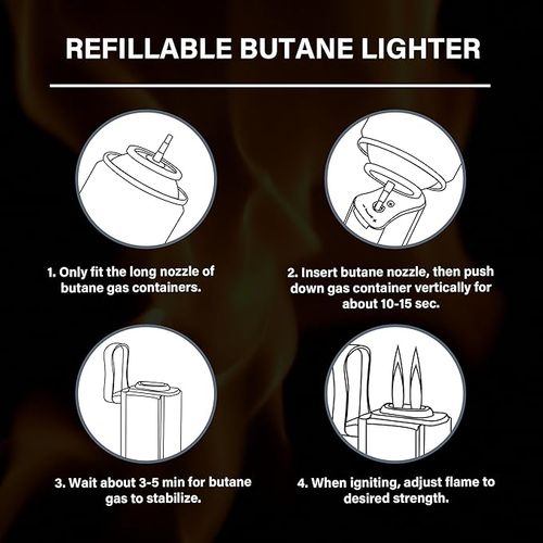 Visol Koala Triple Torch Cigar Lighter - Red