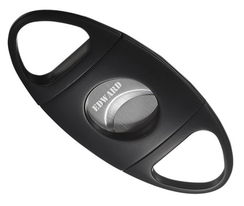 Visol Mighty Black Double Guillotine Cigar Cutter