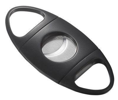 Visol Mighty Black Double Guillotine Cigar Cutter