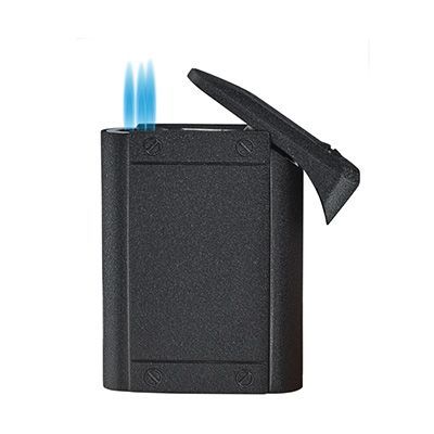 Visol Olympus Triple Torch Flame Cigar Lighter - Black
