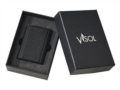 Visol Olympus Triple Torch Flame Cigar Lighter - Black
